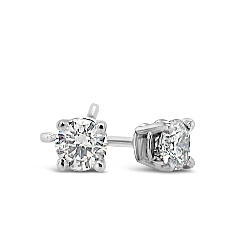 Forevermark 0.45 Cttw. White Gold Diamond Solitaire Earrings