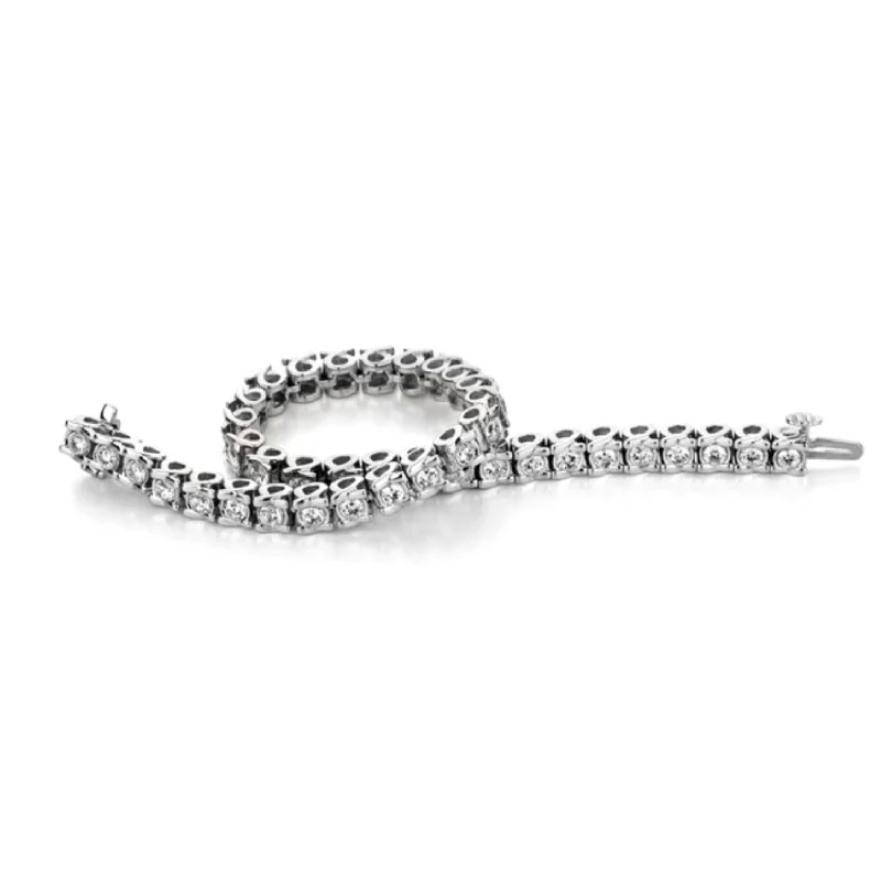 1/2 CTW Diamond 7-inch Tennis Bracelet in 10KT White Gold