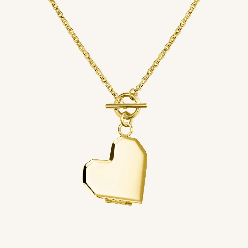 Heart Locket Gold