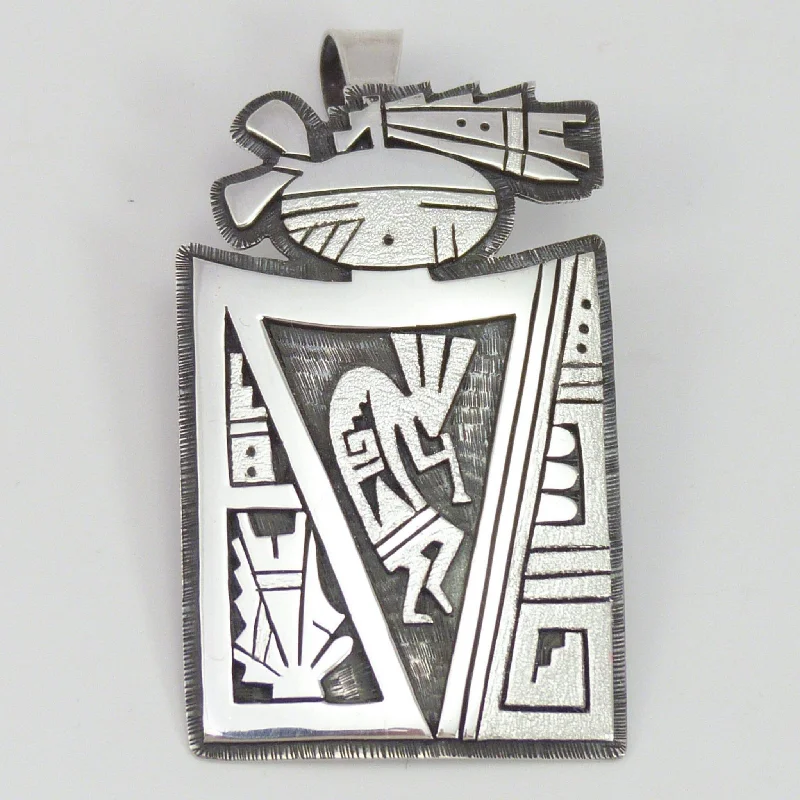 Hopi Overlay Pendant