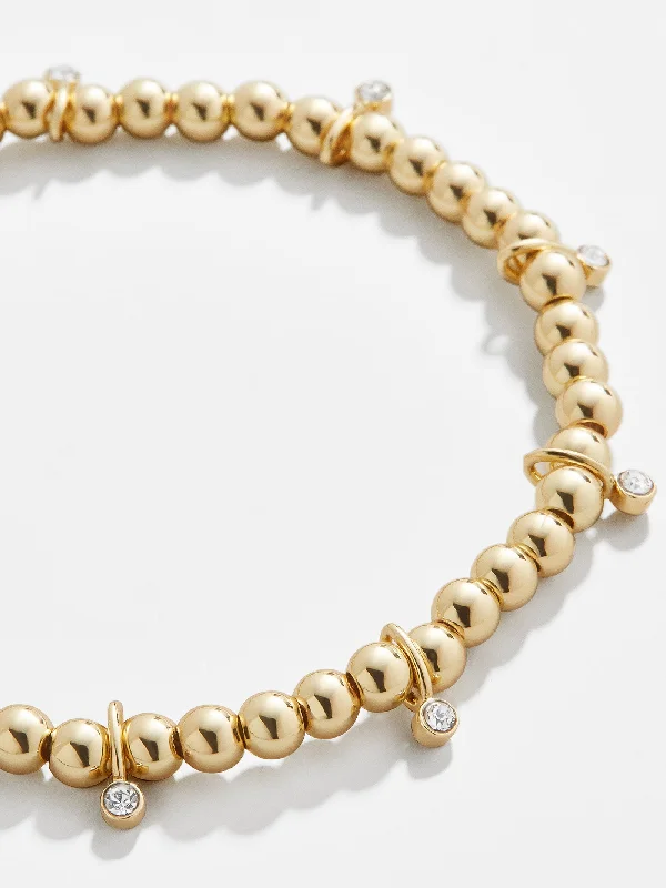 Joelle Pisa Bracelet - Clear/Gold