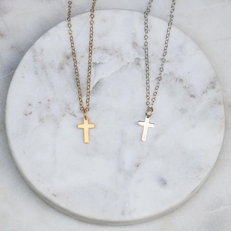 Mini Cross Necklace