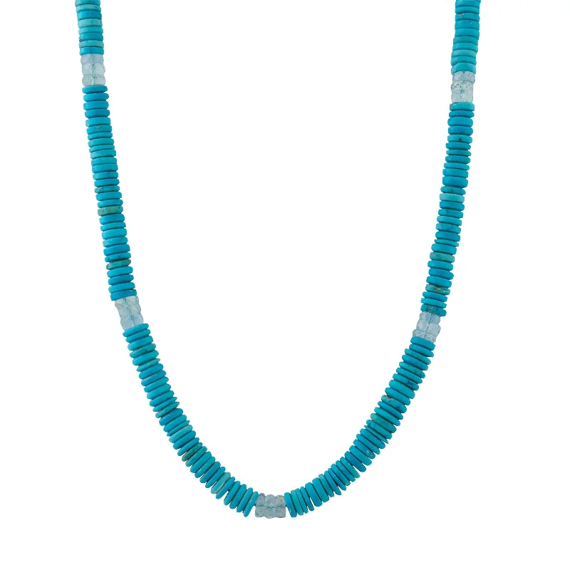 Turquoise Beaded Necklace