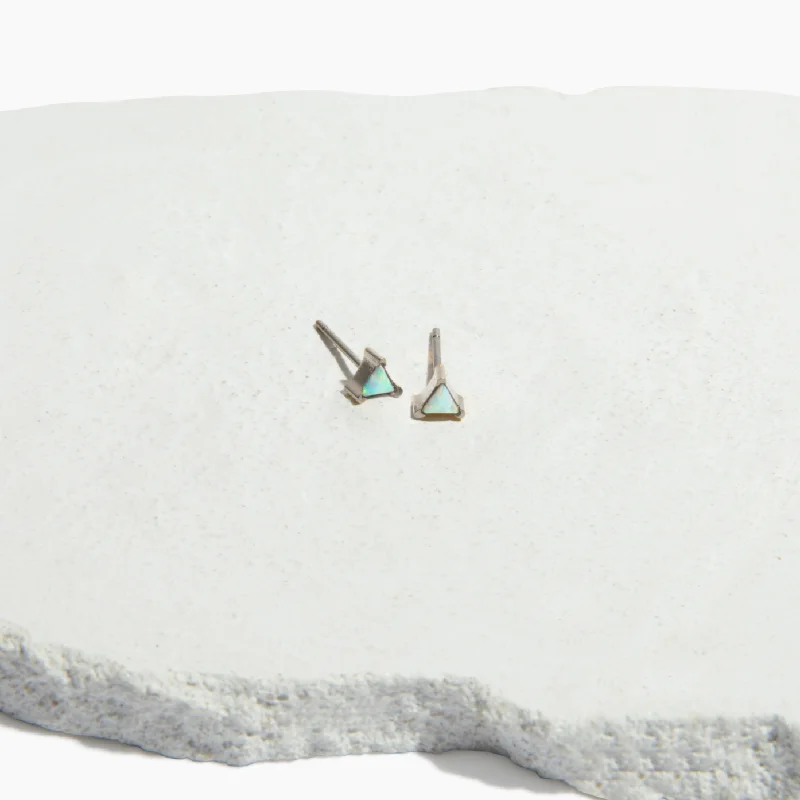 Collete Opal Stud Earrings