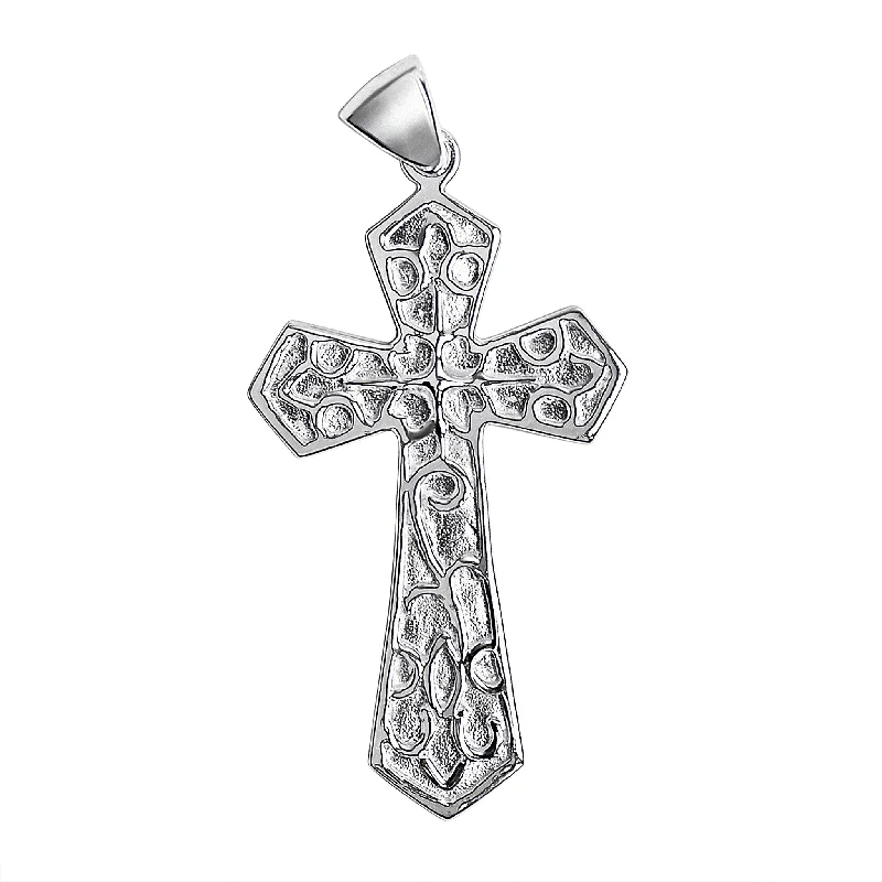 Sterling Silver Filigree Cross Pendant / SSP0014