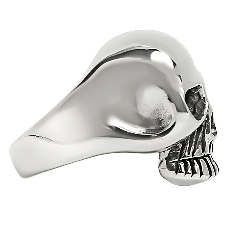 Sterling Silver Skull Ring / SSR0001