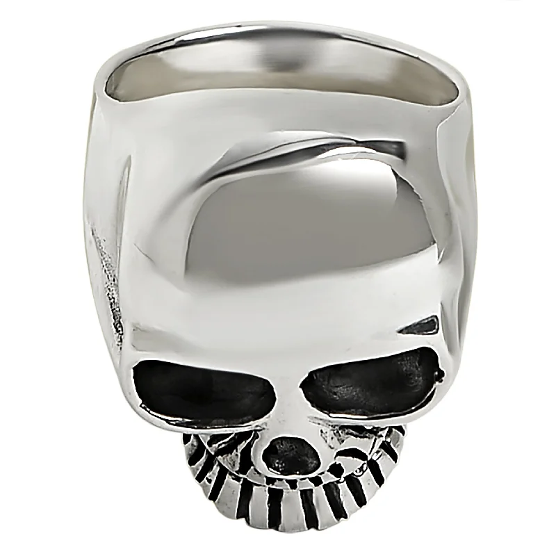 Sterling Silver Skull Ring / SSR0001