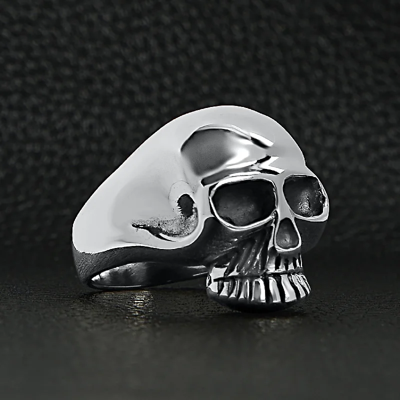 Sterling Silver Skull Ring / SSR0001