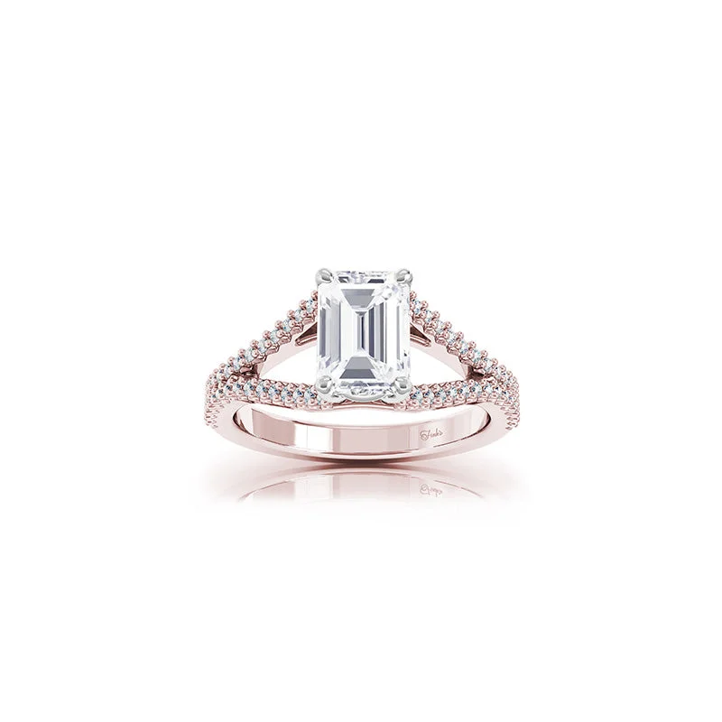 14K Rose Gold / .50ct