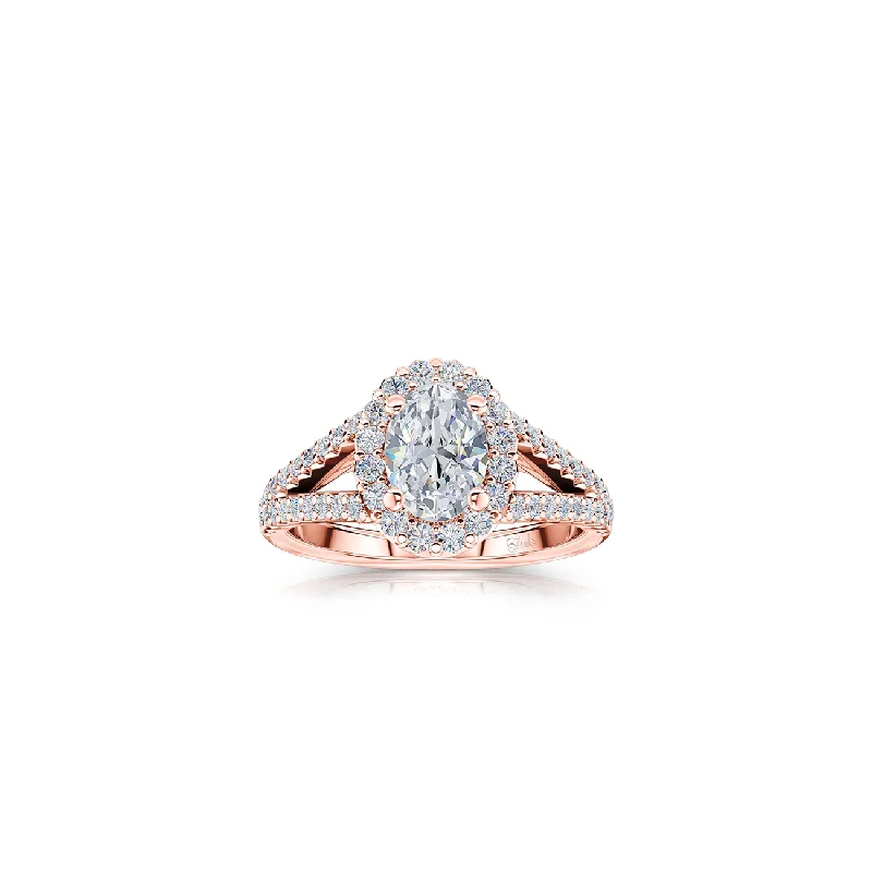 14K Rose Gold / .50ct