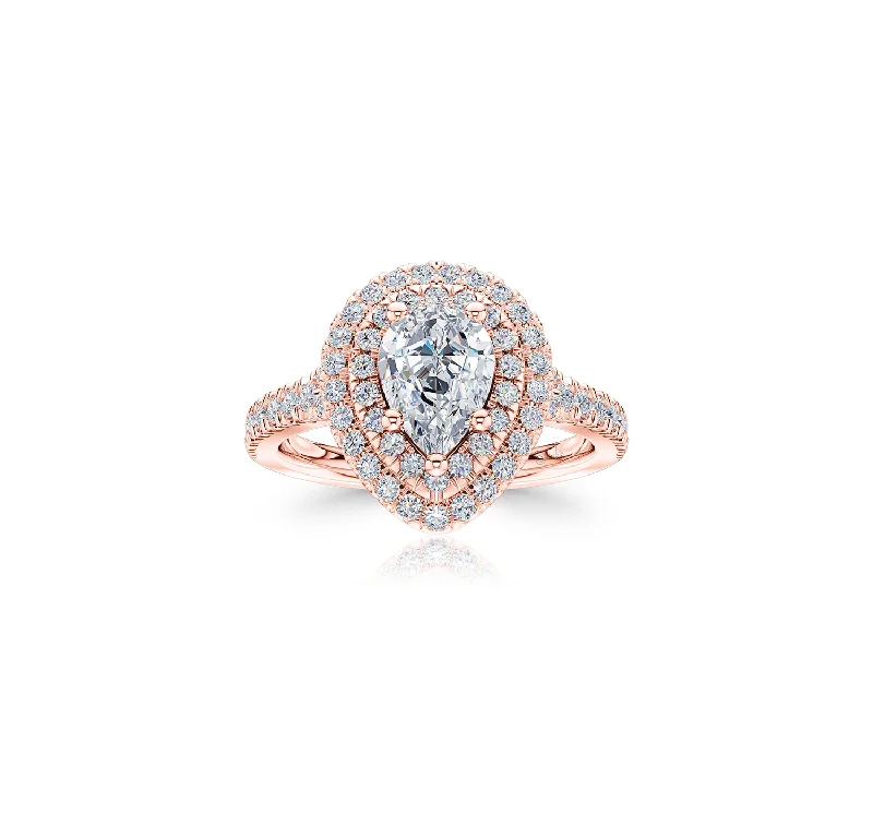 14K Rose Gold / .50ct