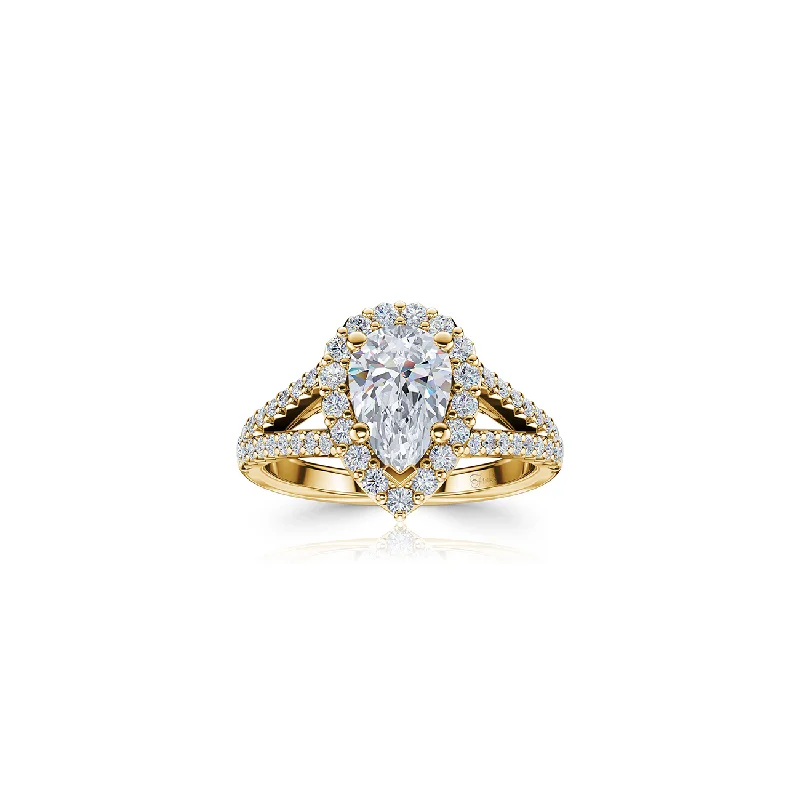 14K Yellow Gold / .50ct