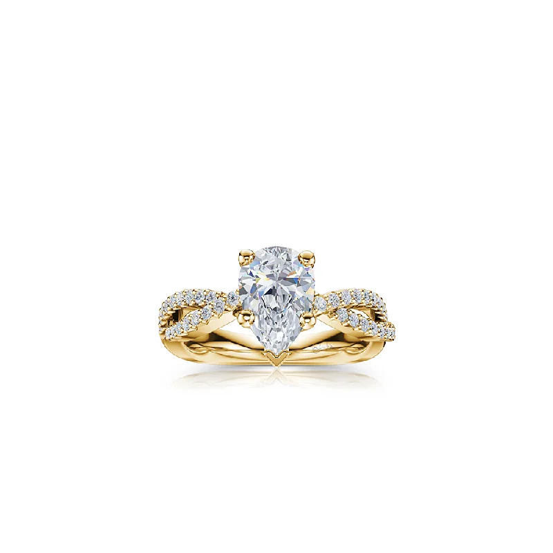 14K Yellow Gold / .50ct