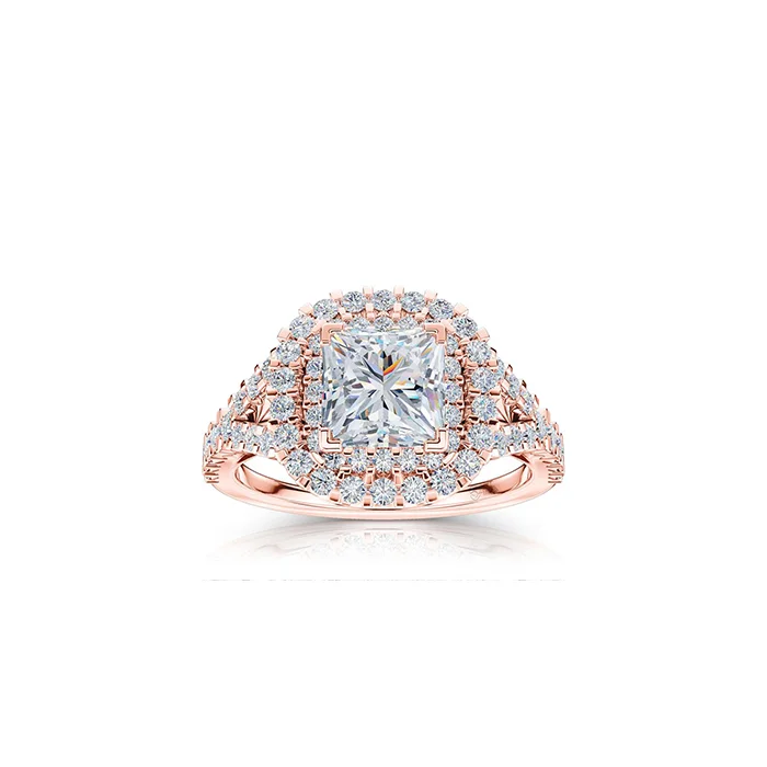 14K Rose Gold / .50ct