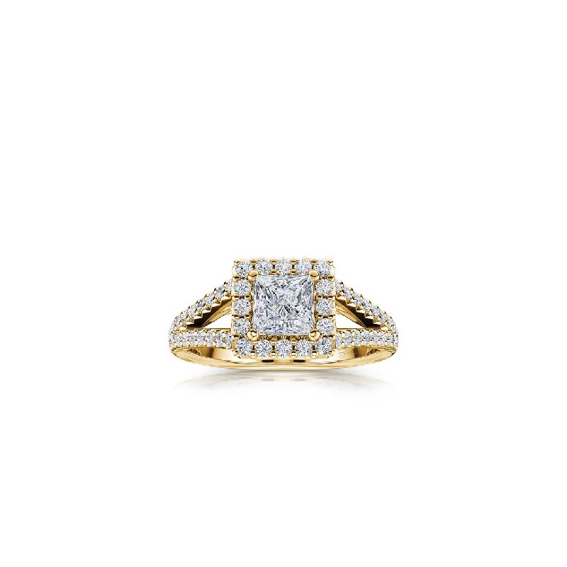 14K Yellow Gold / .50ct