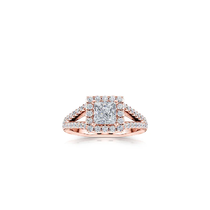 14K Rose Gold / .50ct