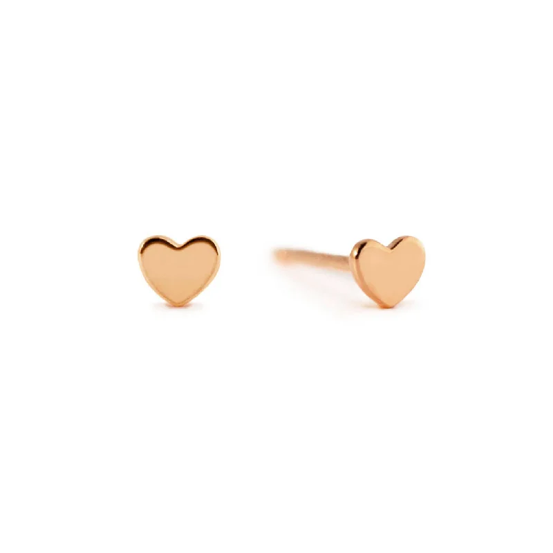 Tiny Heart Studs