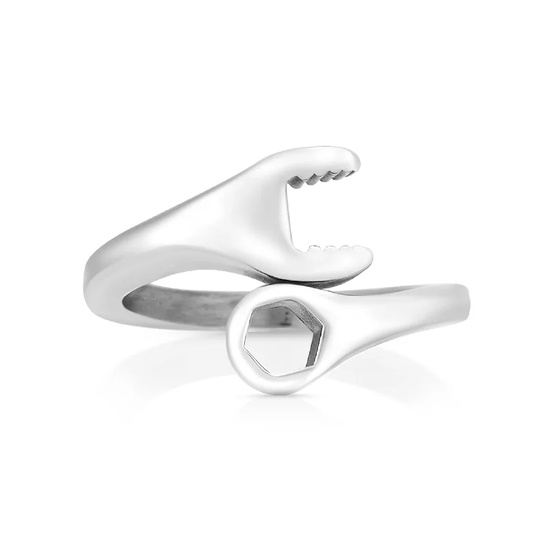 Women's Stainless Steel Wrench Ring / SCR0235