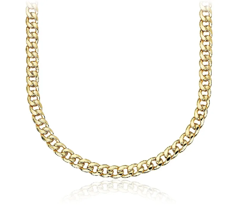 Yellow Gold Cuban Link Chain