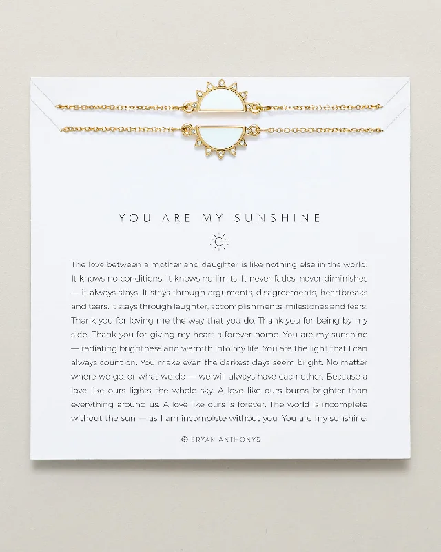 You Are My Sunshine Necklace