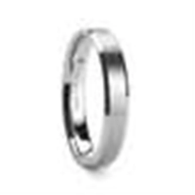 SHEFFIELD Flat Beveled Edges Tungsten ring